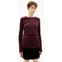 ARMEDANGELS ARMEDANGELS ADAAJA LORA VELVET Damen Longsleeve aus Bio-Baumwoll Mix – Produktbild 1 von 1