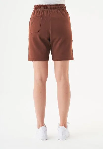 ORGANICATION ORGANICATION Damen ESSENTIALS-SHEYMA- Shorts aus Bio-Baumwolle, Coffee brown, – Produktbild 4 von 4