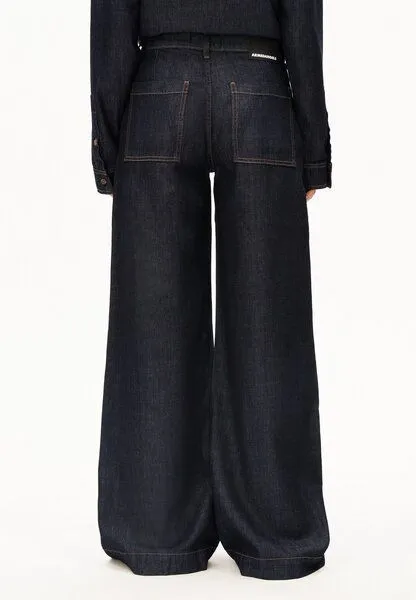 ARMEDANGELS ARMEDANGELS ASTRAEAAS Damen Hose aus Baumwoll-Lyocell-Mix, Rinse, – Produktbild 2 von 4
