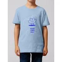 watabout.kids watabout.kids T-Shirt Kinder Good vibes only, Blue soul, – Produktbild 1 von 1