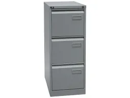 BISLEY Light BISLEY Light HR-Schrank 3s 1b alusilber (BxHxT) 41,3x101,6x62,2cm – Produktbild 1 von 1