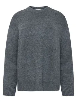 KnowledgeCotton Apparel KnowledgeCotton Apparel Rundhals-Strickpullover aus Lammwolle RWS – Produktbild 1 von 1