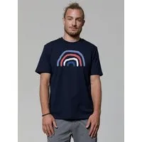 watapparel watapparel T-Shirt Unisex Regenbogen, French navy, – Produktbild 1 von 1