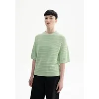 MELA Strukturiertes Strick T-Shirt Style AROHI | von MELA | Fairtrade & GOTS zertifiziert, Spring melange, – Produktbild 1 von 1