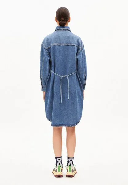 ARMEDANGELS ARMEDANGELS OVERSIZED DENIM Damen Jeanskleid aus Lyocell-Baumwoll-Mix, Blue, – Produktbild 2 von 4