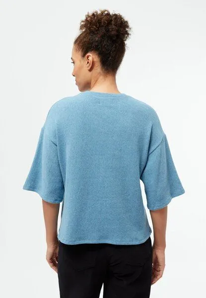 Givn Berlin Givn Berlin Sweater GBSELMA aus recycelter Baumwolle - Frosty Blue, Blue, – Produktbild 4 von 4