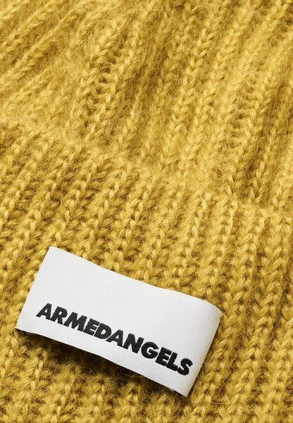ARMEDANGELS ARMEDANGELS Mohair Blend Unisex Strickmütze aus Mohair-Mix, Mosslace, – Produktbild 1 von 2