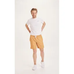KnowledgeCotton Apparel KnowledgeCotton Apparel Badehose SEA Boardshorts mit feinem Muster – Produktbild 1 von 1