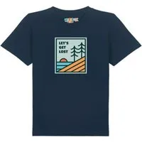 watabout kids watabout.kids T-Shirt Kinder Let's Get Lost, French navy, – Produktbild 1 von 1