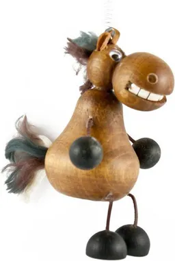 ReineNatur ReineNatur Pferd Hüpftier/Schwingfigur aus Holz – Produktbild 1 von 1