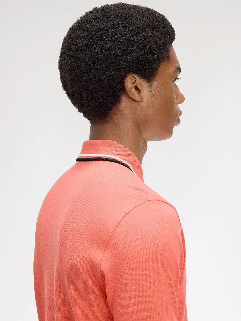 Fred Perry Fred Perry Polo Twin Tipped M3600 Rosa 04C - Größe M, Pink, – Produktbild 3 von 5
