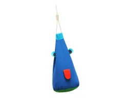 dekdek Box- und Knuddelsack blau ca. 54 cm hoch, Durchmesser 32 cm ohne Seil – Produktbild 1 von 1