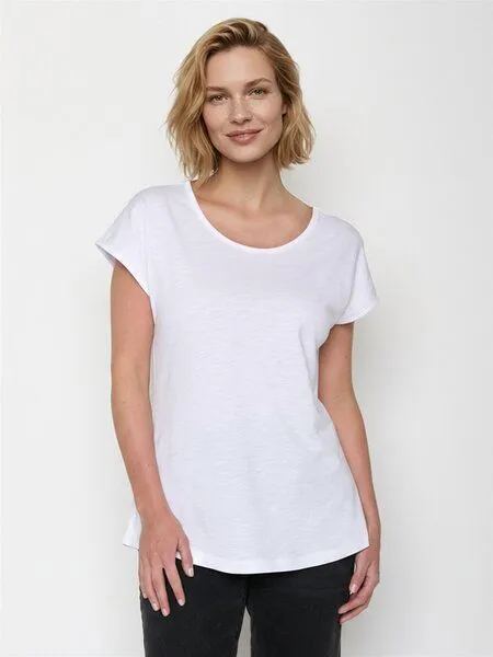 GreenBomb GREENBOMB Basic Cool - Lässiges T-Shirt aus Bio-Baumwolle / GOTS / Fair & Vegan, Weiß (white), – Produktbild 1 von 4