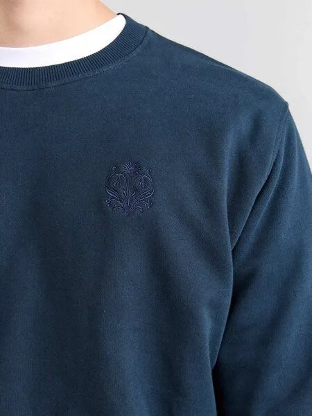 Yahmo Yahmo Egon Sweatshirt, Petrol (grün), – Produktbild 3 von 3