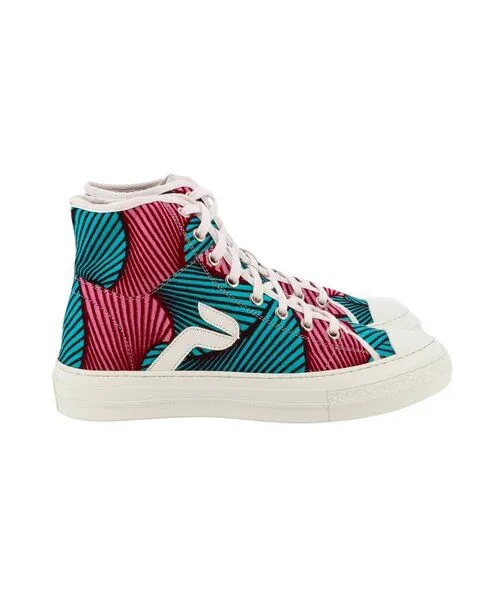 PANAFRICA PANAFRICA Atlas - African Fair Trade Sneaker, Grenadille (pink), – Produktbild 1 von 4