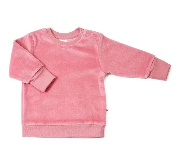 Leela Cotton Leela Cotton Nicky Sweatshirt Bio-Baumwolle, Altrosa, – Produktbild 1 von 2