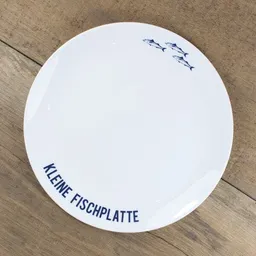 Bow & Hummingbird Bow & Hummingbird Porzellanteller Kleine Fischplatte – Produktbild 1 von 1