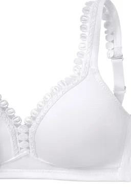 petite fleur by Lascana Soft-BH marine+weiß – Produktbild 1 von 1