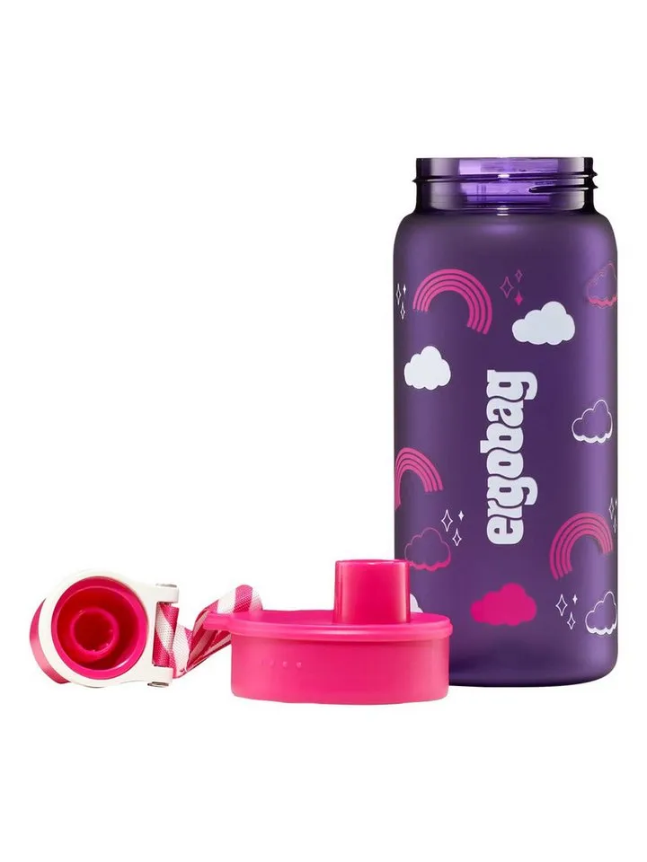 Ergobag Ergobag Trinkflasche Trinkflasche, auslaufsicher und kohlensäuregeeignet, Lila, – Produktbild 3 von 8