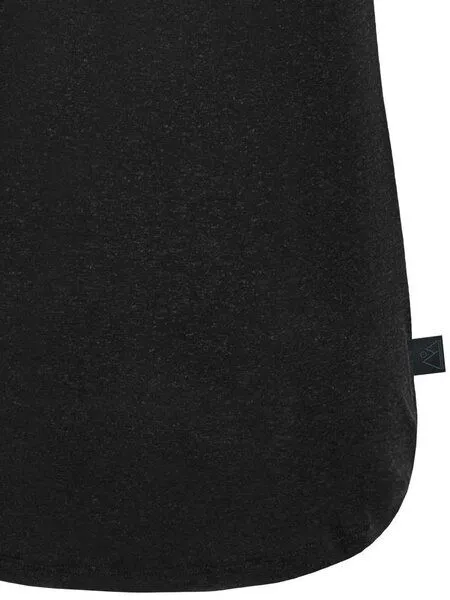 nice to meet me nice to meet me Earth T . TENCEL Lyocell mit Hanf, Black melange, – Produktbild 2 von 3