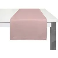 Nature by Adam Nature by Adam Tischläufer aus 100% Bio-Baumwolle - Made in Germany - Uni Collection, Rosa, – Produktbild 1 von 1