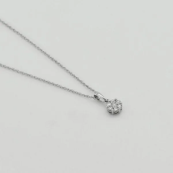 Eppi Eppi Halskette mit Diamant Jenoulita, Weiss, – Produktbild 3 von 4