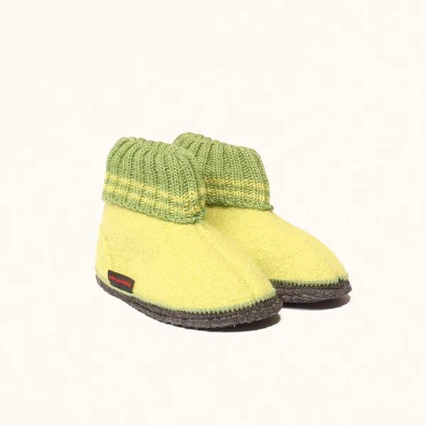 Kitz-Pichler Kitz-Pichler Walkpantoffel Oetz Kinder, Hell-grün, – Produktbild 1 von 4