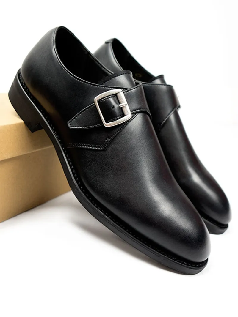 Will's Vegan Store Will's Vegan Store Herren vegan Mönche Goodyear Welt Schwarz, Schwarz, – Produktbild 2 von 2