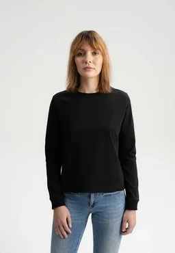 MELA MELA Langarmshirt schwer Style AASTHA aus 100% Bio-Baumwolle – Produktbild 1 von 1