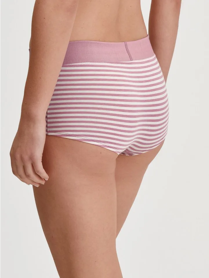 CALIDA CALIDA Panty Elastic mit breitem Elastikbund, sportlicher Look, Single Jersey-Qualität, Rosa, – Produktbild 4 von 5