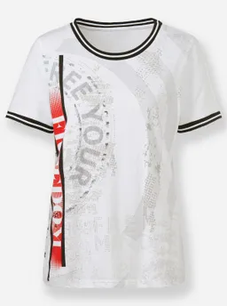 heine Rundhalsshirt weiß – Produktbild 1 von 1