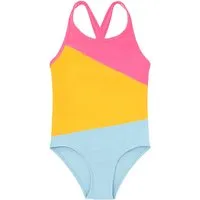 color kids Badeanzug Colorblock Pink Lemonade Gr.116 – Produktbild 1 von 1