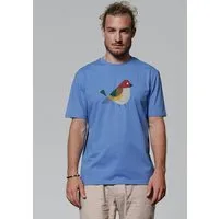 watapparel watapparel T-Shirt Vogel, Bright blue, – Produktbild 1 von 1