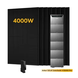 Anker Anker SOLIX Solarbank 4 E5000 Pro, mit 8 x 500 Bifaziale Solarmodule, by Powerness - 30kWh / Pre-Sale Special: Gratis Smart Meter Gen 2 / Selbstabholung – Produktbild 1 von 1