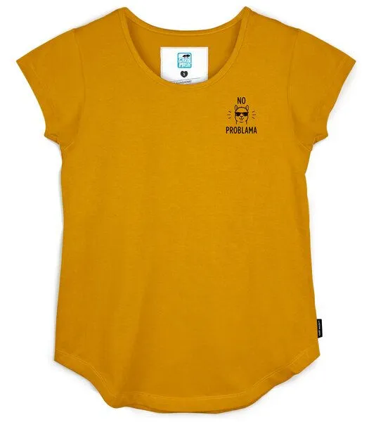 Gary Mash GARY MASH Shirt Asheville No Problama aus Bio-Baumwolle, Gelb, – Produktbild 4 von 4