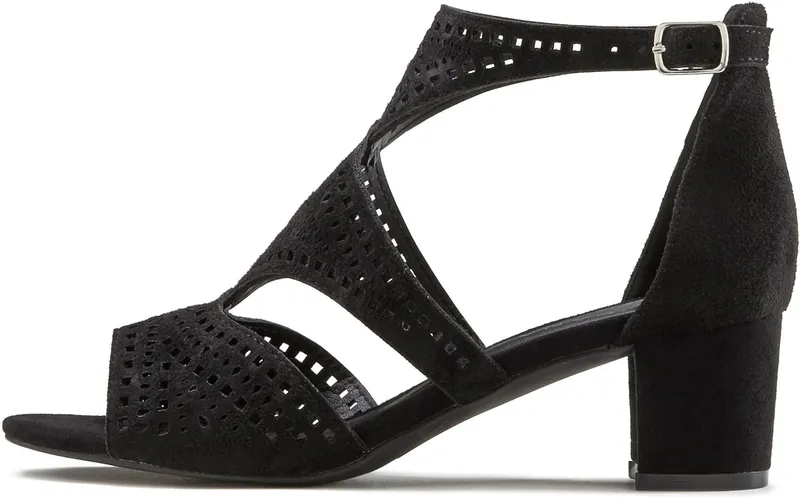 Lascana Riemchensandalette, Schwarz, – Produktbild 2 von 3
