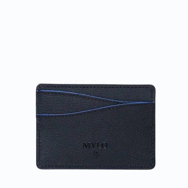 Ashoka Paris Ashoka Paris Kartenetui aus Mylo Pilzmaterial Blau – Produktbild 1 von 4