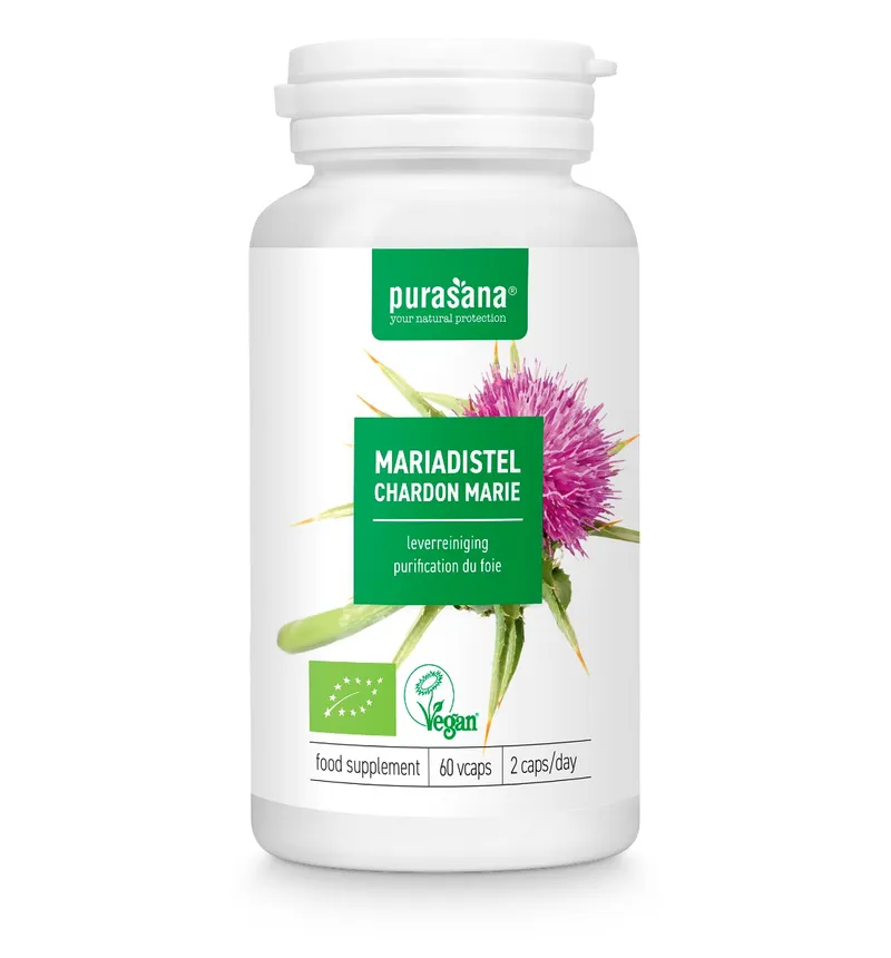 Purasana Purasana BIO Mariendistel 60 Kapseln – Produktbild 1 von 1