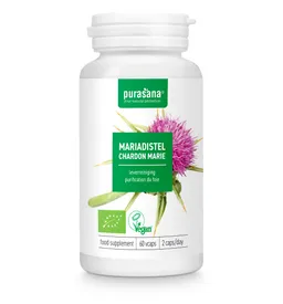 Purasana Purasana BIO Mariendistel 60 Kapseln – Produktbild 1 von 1