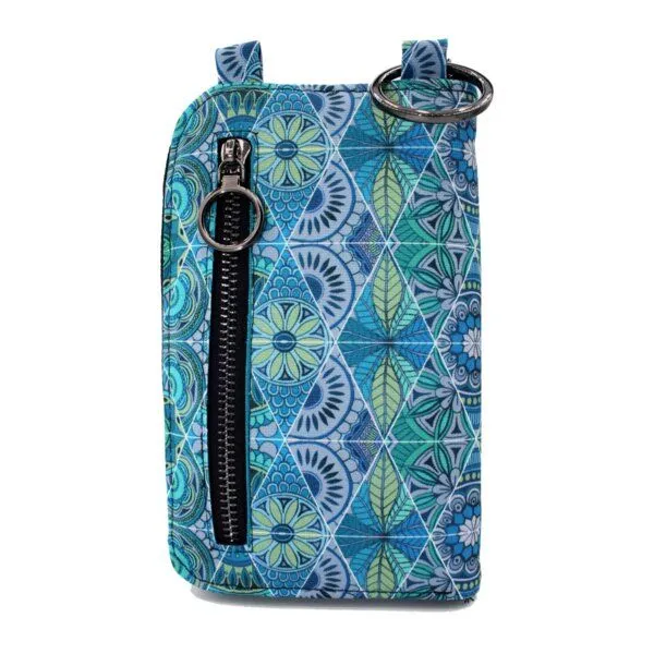 Seegarn Seegarn-Täschle / 2in1 Handy-Tasche und Geldbeutel (MB09), K1 - kette silber, – Produktbild 3 von 5