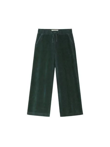 FUXBAU FUXBAU Frauen Samt Hose, Grün, – Produktbild 2 von 4