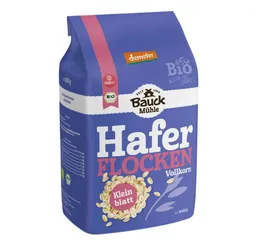 Bauck Mühle Mehl Haferflocken - Vollkorn Kleinblatt 1kg – Produktbild 1 von 1