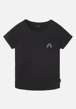 recolution Damen T-Shirt aus Bio-Baumwolle - CAYENNE RAINBOW - recolution – Produktbild 1 von 1