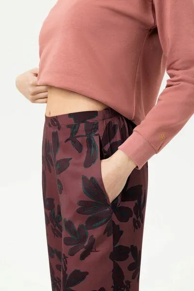 Soulwear Soulwear Hose lang | fließende Modalqualität | Eden Escape, Hot maroon, – Produktbild 3 von 3