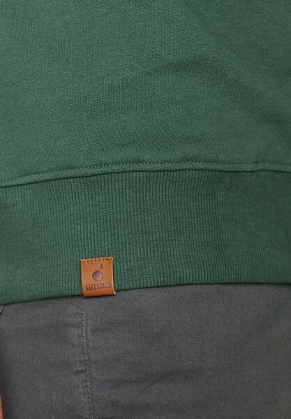 GreenBomb GREENBOMB Animal Raccoon City Wild - Bequemes Sweatshirt aus Bio-Baumwolle / hochwertiger Print / Fair & Vegan, Grün (bottle green), – Produktbild 2 von 4