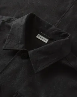 KnowledgeCotton Apparel KnowledgeCotton Apparel Herren vegan Flanell Overshirt Nachtblau – Produktbild 1 von 1