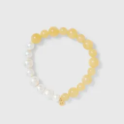 fejn jewelry fejn jewelry elastisches Armband big bead mit Halbedelsteinen – Produktbild 1 von 1