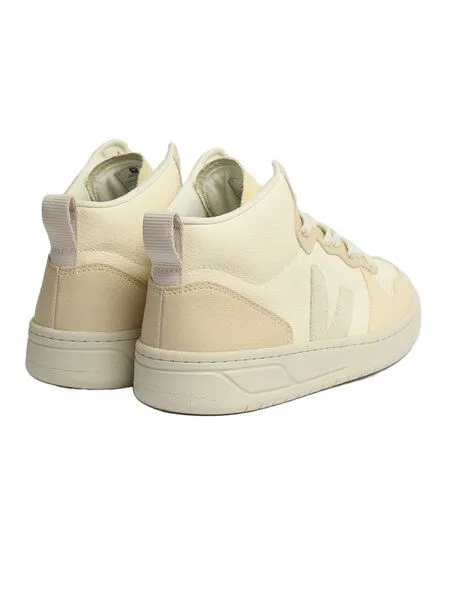 Veja VEJA - Sneaker Damen - V-15 Chromefree Leather, Cashew pierre multico (natur), – Produktbild 3 von 3