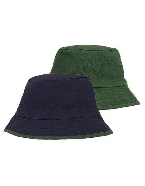 Neutral Neutral Wende Sonnenhut Bucket Hat Fischerhut Damen / Herren Anglerhut, Navy/bottle, – Produktbild 3 von 3