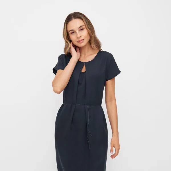 WiDDA berlin WiDDA berlin Kleid Soul Explosion in Dunkelblau in zwei Längen – Produktbild 3 von 4
